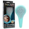 Michel Mercier Detangling Paddle Brush - Patented No-Tangle Hair Brush - Reduces Hair Loss, Frizz, and Breakage - Thick Hair - Pink-Turquoise - 1 pc