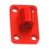 ShareGoo Aluminum Alloy Front Bumper & Rear Wing Compatible with WLtoys 144001 144010 124016 124017 124018 124019 RC Car Upgrade Parts (Red)
