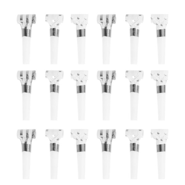Toyvian 30PCS Musical Blow Outs Glitter Party Blowers Noisemaker Birthday Squawkers Noise Makers for Kids Birthday Holiday New Years Party Favors Goodie Bag Stuffers Fillers