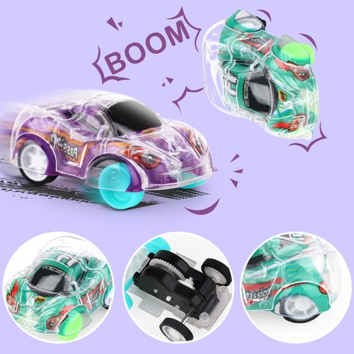 36 Pcs Mini Pull Back Cars Set,Racing Car Party Favors for Kids Toddlers ,Easter Egg Stuffers,Treasure Box Toys for Classroom、Pinata Stuffers,Goodie Bags Stuffers for Boys and Girls Ages 3-8
