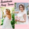 Casoty Pearl Bride Headband, Bachelorette Party Decorations, Bride to Be Headband, Bride Headband Wide Pearl Headband for Bachelorette Party, Bridal Headpiece Bridal Shower Gift