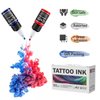 Tattoo Ink 10 Colors Set 1/2oz 15ml/Bottle Tattoo Inks Pigment Kit Superior Tattoo Supplies for Lining, Shading, Tribal, and Blending TI6003-15-10