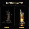 DALDED LED Lighting Kit for Lego Hogwarts Castle Owlery, LED Light Compatible with Lego 76430 Building Block Models (Not Include Lego Set)