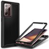 E-Began Case for Samsung Galaxy Note 20 Ultra 5G, Full-Body Shockproof Protective Bumper Cover (Without Screen Protector), Support Wireless Charging, Impact Resist Phone Case (Carbon Fiber)