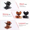4 Pieces Hair Claw Clips,Morhom Big Size Hair Claws 2.0 Inch Hair Jaw Clip for Women Girls Thick or Medium Hair