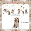 Beagle Theme Party Supplies Beagle Birthday Party Decorations Includes Beagle Happy Birthday Banner Cake Cupcake Toppers Hanging Swirls Balloons for Beagle Dog Birthday Party