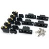 Yaohappy 5Pairs XT90E-M+XT90 Mountable Male Female Durable Plug Connector for RC Model Multicopter