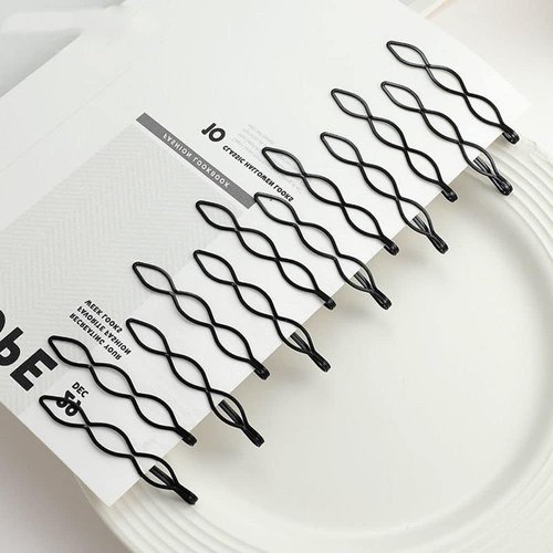 36 Pieces Mini Small Bobby Pins, Vintage Hair Pins Mini Black Bobby Pins Fashion BB Clip Invisible Bangs Clip Small Bobby Pins for Women and Girls Decorative Accessories Headwear Hair Styling Pins