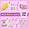 Yikusu Friendship Bracelet Making Kit for Girls, Birthday Gifts for Girls Ages 7 8 9 10 11 12 Year Old, Arts and Crafts Toys for Kids Ages 8-12，DIY Bracelet Jewelry Maker Toys Set