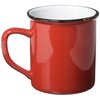 Abbott Collection Enamel Look Stoneware Mug, Red -