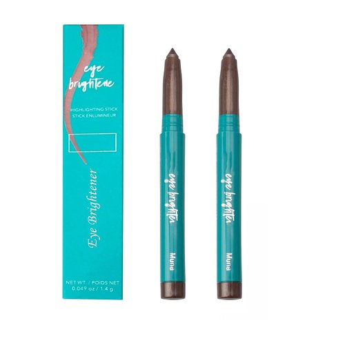 SWENAT Two Muna Eye Stick Shimmer, Eye Shadow Stick Eye Brightener for Eyes Muna Full Size(2-Pack Muna)