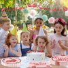 Strawberry Theme Party Kit for 24 Guests - 97 Pcs Including Plates, Forks, Napkins, Bunting - Juicy Fun for Kids' Strawberry-Themed Birthdays