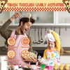KAEGREEL Kids Baking Set 26Pcs with Dinosaur Apron & Hat Cooking Chef Dress Up Role Play Toys, Kitchen Toys Pretend Play Gifts for Girls Boys Aged 3 4 5 6 8 Years Old