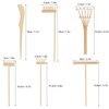 18 PCS DIY Sand Zen Garden Tools, Mini Zen Garden Rake Sets for Serenity and Spiritual Meditation, Tasteful and Elegant Zen Garden Accessories for Home Decor, and Father or Mother's Gift, by GNIEMCKIN