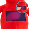 The Loyal Subjects Teletubbies Po Soft Plush 8-inch Toy with Interactive Color Changing Belly Patch