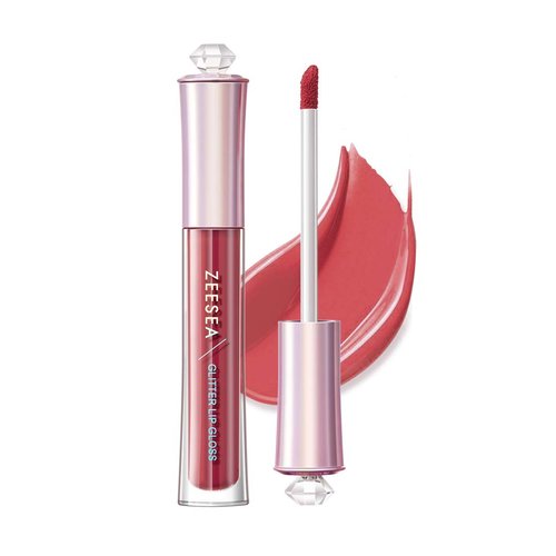 zeesea Lip Gloss,Unrivaled Beauty, Seductive and Luscious Nebula Lips,Newly Launched Anti-gravity Nebula Lip Glaze