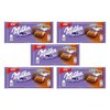 Milka OREO Brownie Milk Chocolate, 100g /3.5 Ounce (Pack of 5)