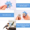 PEUTIER Parrot Spinner Toy, Medium Small Funny Parakeet Conures Toy Interactive Parrot Toy Bird Toy Spinning Rattle Cockatiel Toys Bird Cage Accessories for Entertainment Chewing Exercise