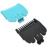2 Pieces Professional Hair Clipper Guards Cutting Guides Fits for Most Wahl Clippers, Color Coded Clipper Combs Replacement Guard Combs 1/8" 1/16"