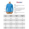 Roadbox Mens UPF 50+ UV Sun Protection Shirts Outdoor Long Sleeve SPF Diving Rash Guard for Fishing Hiking Swimming