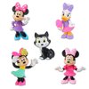 Minnie Mouse Cake Topper Birthday Party Supplies - Bundle with 5 Minnie Mouse Cake Toppers, Stickers, Tattoos, More | Minnie Mouse Party Favors