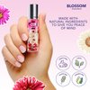 Blossom Scented Roll on Lip Gloss, Infused with Real Flowers, Made in USA, 0.20 fl. oz./5.9ml, Cherry
