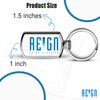 Bleu Reign Personalized License Plate Keychain Arizona (Add Custom Text)