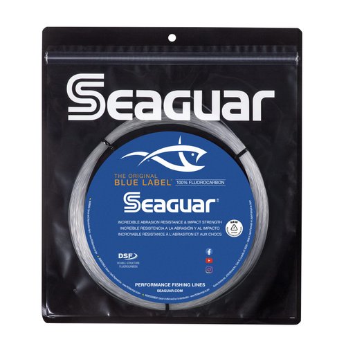 Seaguar Blue Label Big Game 100% Flourocarbon Fishing Line (DSF), 180lbs, 30 meters Break Strength/Length - 180FC30