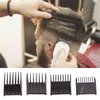 Barber Professional Universal Hair Clipper Limit Comb Replacement Cutting Guide Comb for Moser 1400 Series（4Pcs/Set ）