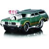 1970 Vista Cruiser 442 Green Metallic with Gold Stripes 1/64 Diecast Model Car by Muscle Machines 15556grn