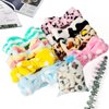TDHDIKE Spa Headband Bow Facial Makeup Headband(9 Pcs),Soft Headband for Shower Washing Face, Extra Add 5 Gift Bags, Nice Gifts for Women Girls.