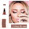 Liquid Eyebrow Pen, Waterproof Microblading Eyebrow Pencil #3 Red Brown