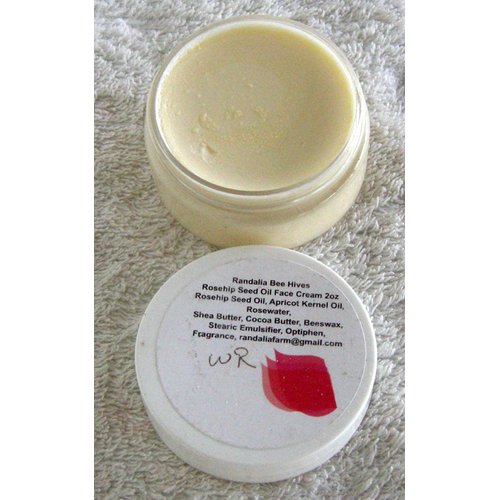 Rose Hip Face Cream, Wild Rose, Randalia Bee Hives