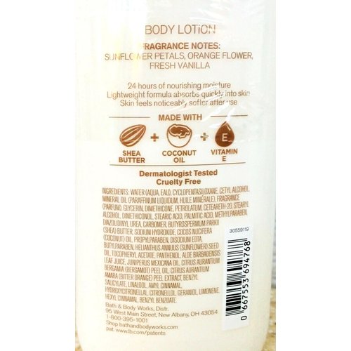 3 GOLDEN SUNFLOWER 24Hr bath Body Lotion 8oz