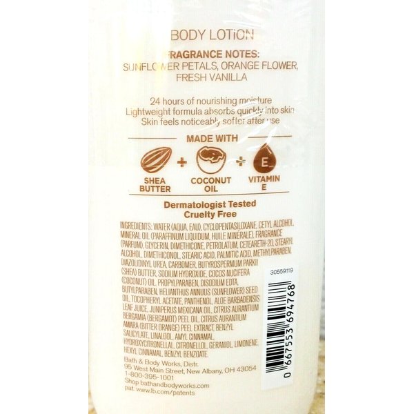 3 GOLDEN SUNFLOWER 24Hr bath Body Lotion 8oz