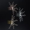 JWICOS Bride Pearl Wedding Hair Comb Bridal Side Comb Hair Clips Headpiece Wedding Hair Accessories for Women and Girls (Gold)