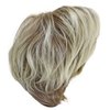 GNIMEGIL Short Blonde Pixie Cut Wigs for White Women with Bangs Dark Roots Old Lady Wig Natural Synthetic Ombre Layered Hairstyles Cosplay Costume Party Halloween Daily Use