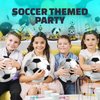 Inflatable Soccer Ball (pack Of 12) 16-inch, Soccer Party Favors For Themed Soccer Party Decorations & Soccer Birthday Party Decorations, Soccer Party Supplies & Soccer Goodie Bags & Pool Toys