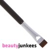 Thin Eyeliner Brush - Small Flat Eyeliner Brush, Flat Makeup Brush Eyeshadow Lash Liner, Smudge Brush, Concealer Brush for Eyebrows, Firm Synthetic Eye Liner Brush for Shaping, Blending, Contouring