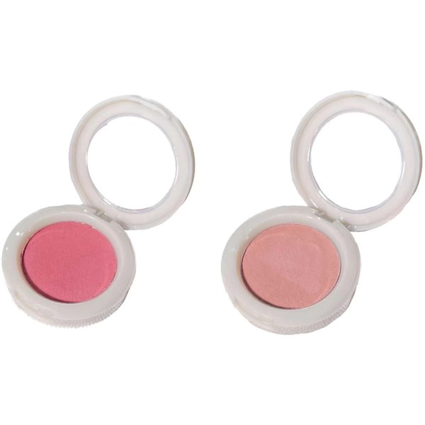 Zoeyirou Powder Blush Set, Lightweight, Smooth, Natural Powder Blush with Long-Lasting All-Day Face Enhancing Makeup Color, Blends Easily，2 Count (2, SET B, medium)