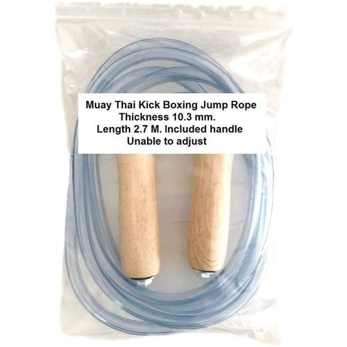 Muay Thai Kick Boxing Gear Mma Plastic Jump Skipping Rope 10.3 Mm