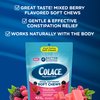 Colace Stool Softener Soft Chews, Gentle Constipation Relief, No.1 Doctor Recommended Stool Softener Brand, 42 Mixed Berry Chews