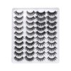 Andy's Orchids Mixed Styles 3D Faux Mink False Eyelashes Fluffy Dramatic Fake Eye Lashes Natural Look Lashes Extensions Beauty Makeup Tools Handmade 20 Pairs 4 Styles
