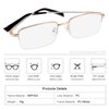 MIRYEA Progressive Multifocus Computer Reading Glasses Blue Light Blocking Readers