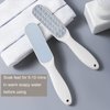 GEMGIMY 2 Pcs Double Sided Multidirectional Nickel Foot File Callus Remover Heel Scraper Foot Scrub Care Tool to Remove Rough Cracked Corns Smoothing Hard Skin