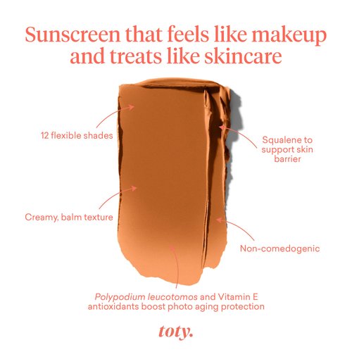 Ilumina CC Creamy Compact SPF 50+ Mineral Broad Spectrum Sunscreen for Face - Tinted Blurring Balm SPF- Matte, Light Coverage - Water & Sweat Resistant - All Skin Types - By Sofia Vergara, 10g 5W1