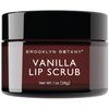 Brooklyn Botany Lip Scrub Exfoliator 1 oz – Lip Moisturizer for Dry Lips and Chapped Lips – Gentle Lip Exfoliator for Smooth and Brighter Lips – Vanilla Flavor