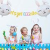 HADCKJA Bunny Balloons Easter Balloons Rabbit Head Foil Balloons for Easter Themed Party Easter Bunny Birthday Party Supplies Decorations Party Sets-5 PCS
