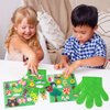WATINC Felt Story Finger Puppets - 2Pcs DTY Storytelling Hand Puppet Felt Art Craft Education Gift, Making Storytime Glove Puppet Early Learning Role Play for Kids Toddles (Insect Animals)