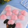 12pcs Mini Soft Funny Novelty Animals Squeeze Tricky Prank Props for Craft Phone Case Charm Adults Birthday Pink for 16 Years Old